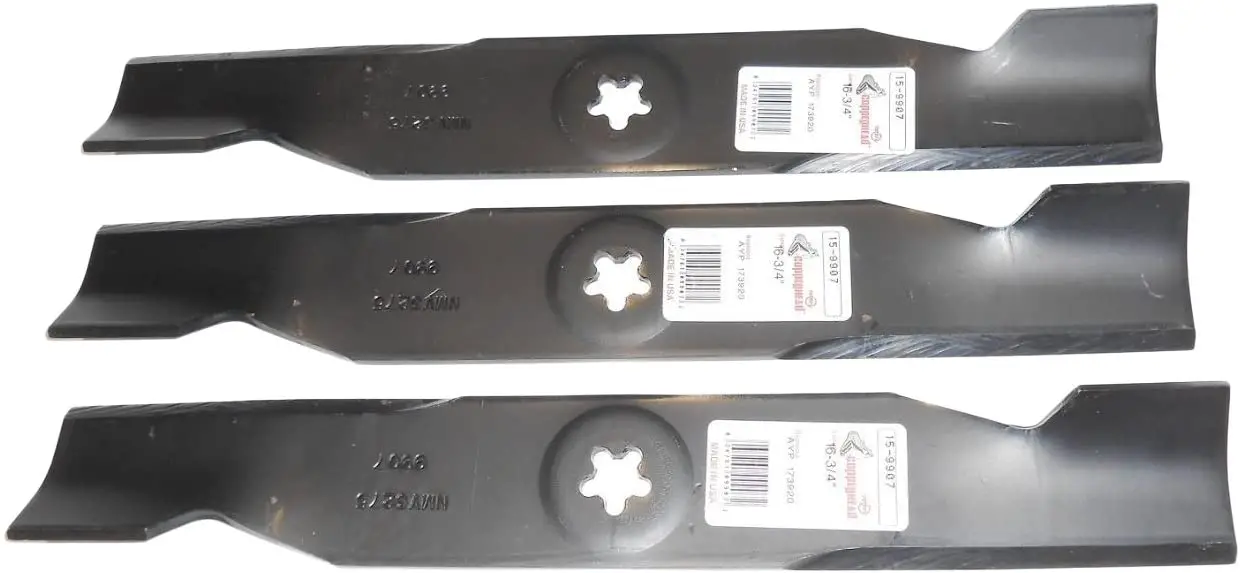 Best mower blades for weeds